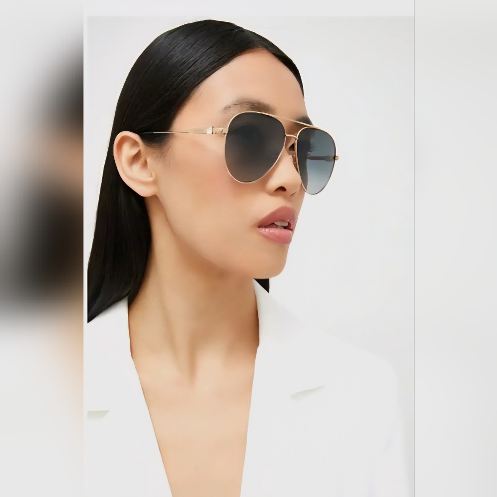 NWT Jimmy Choo Gold/ Leopard Crystal  Sunglasses Multicolor  Full inclusion